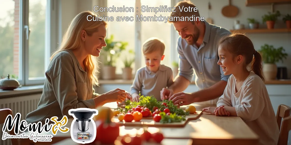 Conclusion : Simplifiez Votre Cuisine avec Momixbyamandine