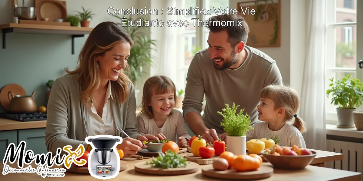 Conclusion : Simplifiez Votre Vie Étudiante avec Thermomix