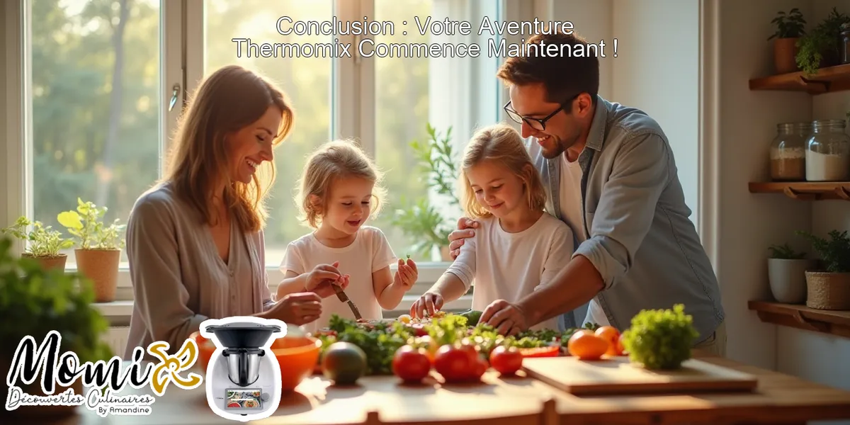 Conclusion : Votre Aventure Thermomix Commence Maintenant !