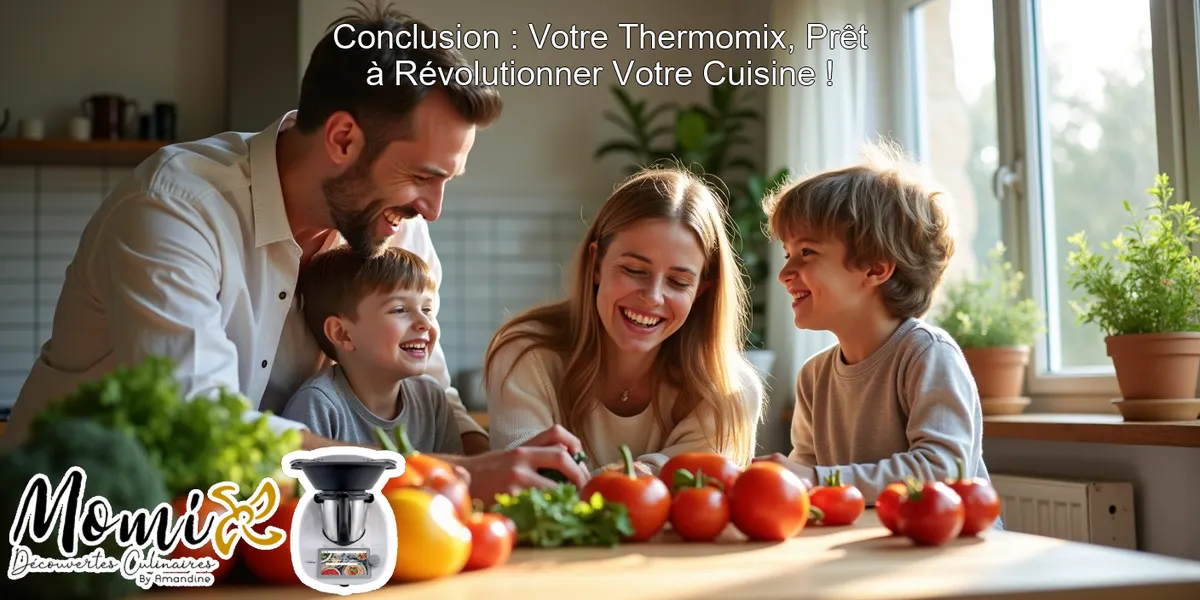 Conclusion : Votre Thermomix, Prêt à Révolutionner Votre Cuisine !