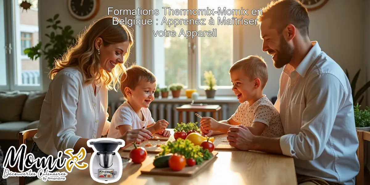 Formations Thermomix-Momix en Belgique : Apprenez à Maîtriser votre Appareil