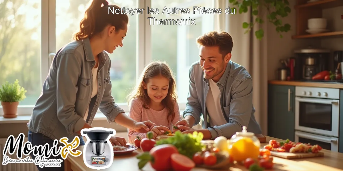 Nettoyer les Autres Pièces du Thermomix
