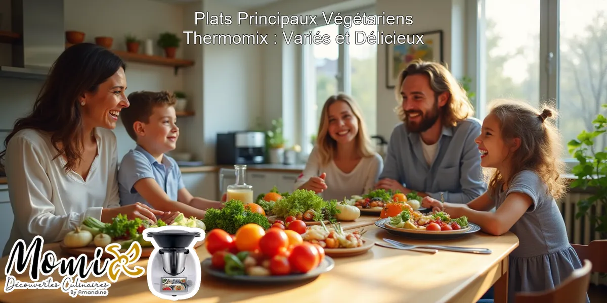 Plats Principaux Végétariens Thermomix : Variés et Délicieux