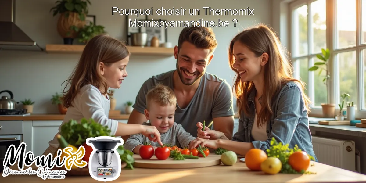 Pourquoi choisir un Thermomix Momixbyamandine.be ?