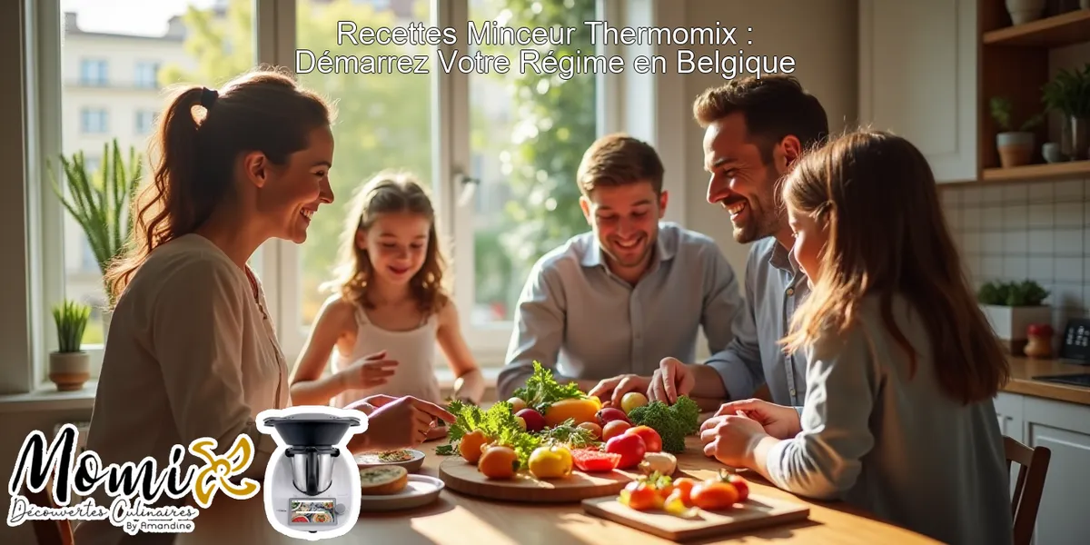 Recettes Minceur Thermomix : Démarrez Votre Régime en Belgique