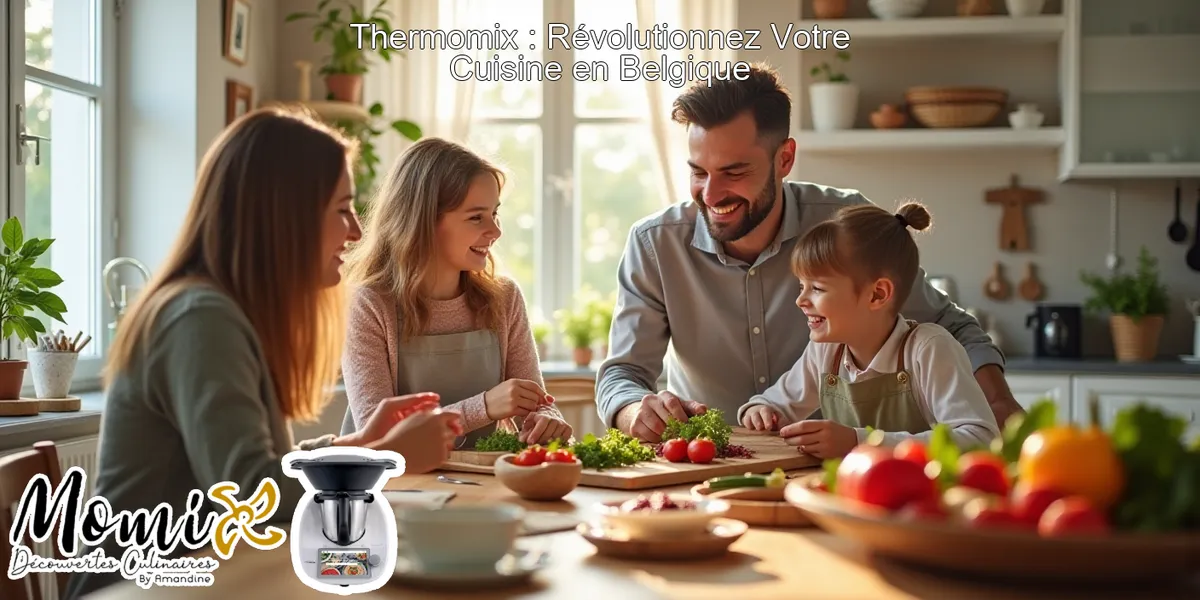 Thermomix : Révolutionnez Votre Cuisine en Belgique